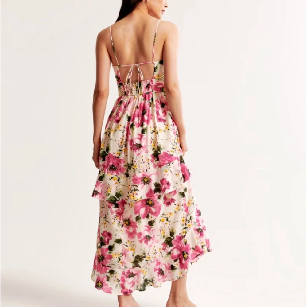 Tiered Ruffle Maxi Dress